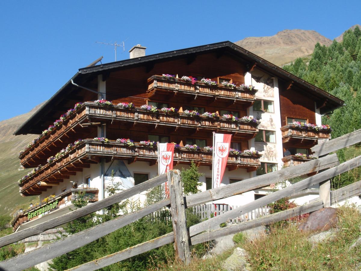 Gasthof Geierwallihof Vent Bagian luar foto