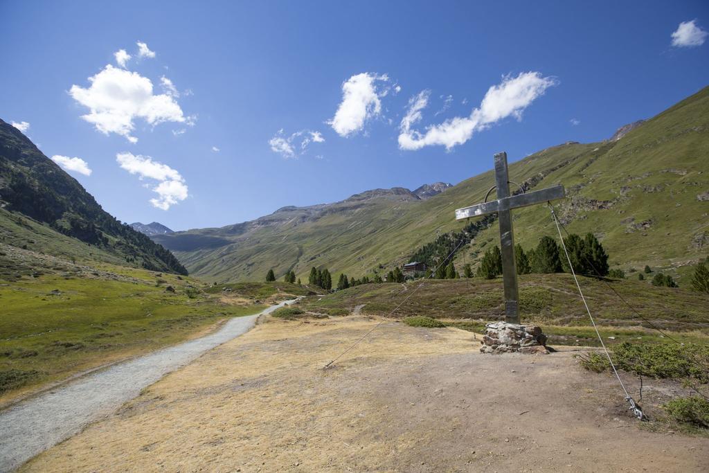 Gasthof Geierwallihof Vent Bagian luar foto